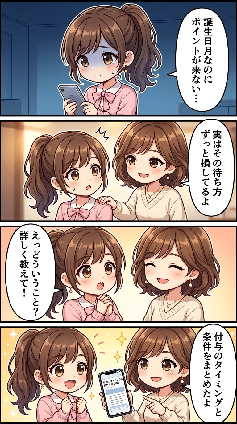 オルビス誕生日ポイントいつ